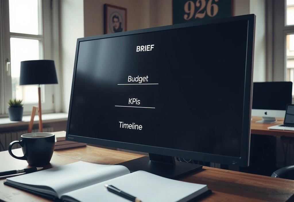 Formulaire de brief interne